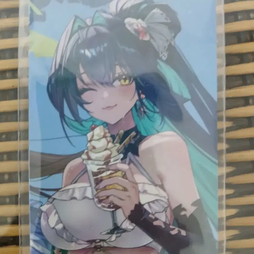 [BUNJANG] Nihkil Summer Pop-up Hologram Photocard / 니케 여름 팝업 홀로그램 포토카드