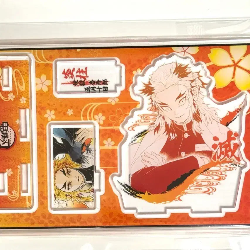 [BUNJANG] Demon Slayer Kyojuro Rengoku 2021 Famous Scene Acrylic Diorama Figure Stand / 귀멸의 칼날 렌고쿠 쿄쥬로 2021 명장면 아크릴 디오라마 피규어 원화 스탠드