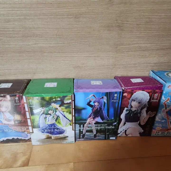 [BUNJANG] Touhou Project Figure Bundle Set (5 Figures) / 동방프로젝트 피규어 5개 일괄.