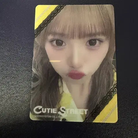 [BUNJANG] Furusawa Lisa Clear Photocard / 후루사와 리사 클리어 토레카