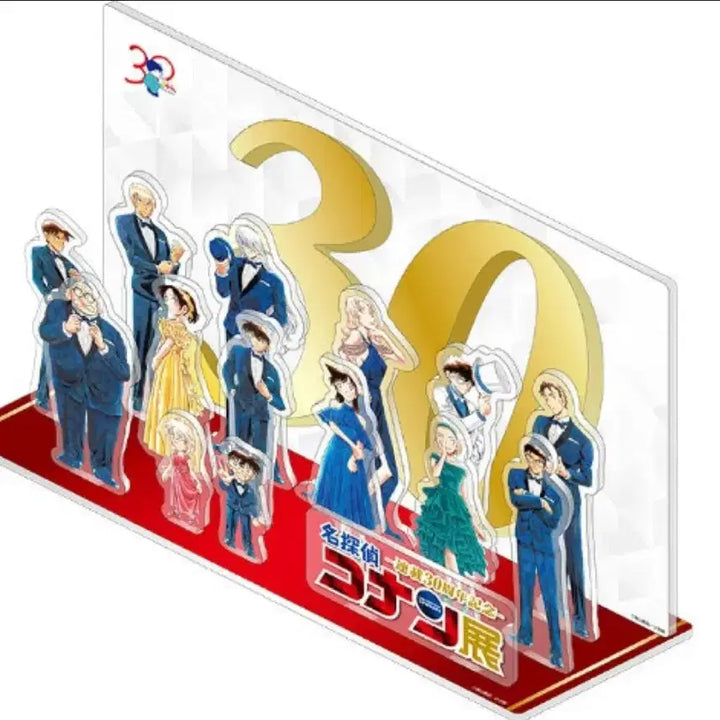 [BUNJANG] Detective Conan 30th Anniversary Acrylic Diorama / 명탐정 코난 30주년 아크릴 디오라마