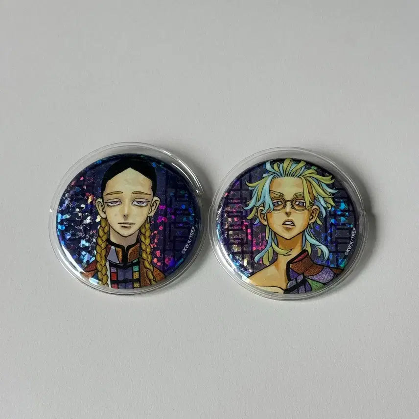 [BUNJANG] Tokyo Revengers Haitani Ran Original Art Exhibition Can Badge Set (21 pcs) / 도리벤 하이타니 란 원화전 캔뱃지 21개