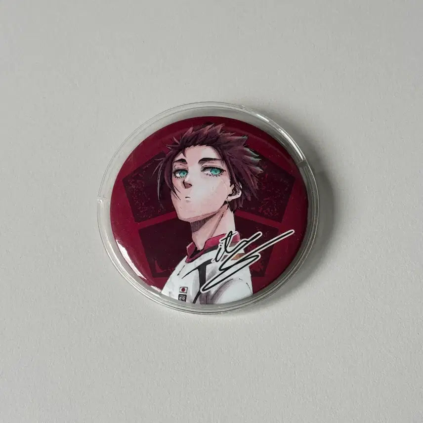 [BUNJANG] Blue Lock Ito Si Sae 28th Volume Original Art Signed Can Badge Bundle Set / 5개 일괄) 블루록 이토시 사에 28권 특전 원화 사인 캔뱃지