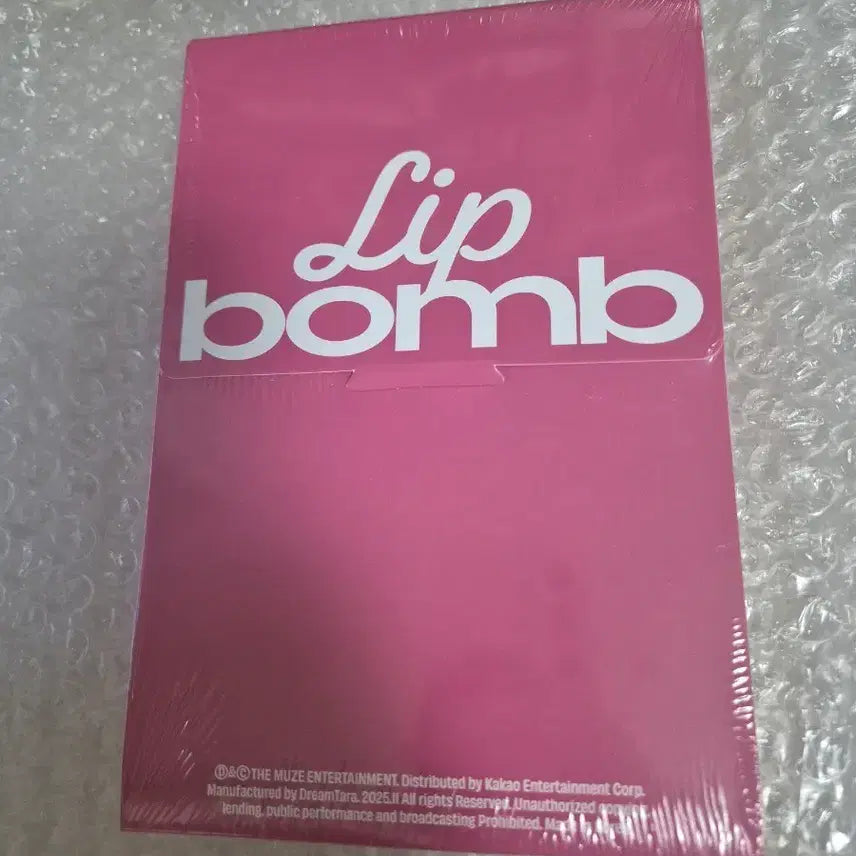 [BUNJANG] RESCENE Mini 3rd Album Lip Balm Pink Version Sealed CD / 리센느 미니3집 립밤 핑크버전 미개봉CD