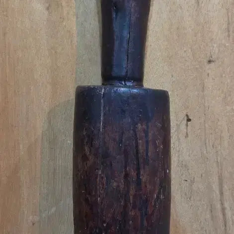 [BUNJANG] Antique Joseon Dynasty Wooden Mallet / 땟물이 이쁜 조선시대 나무망치/ 방망이