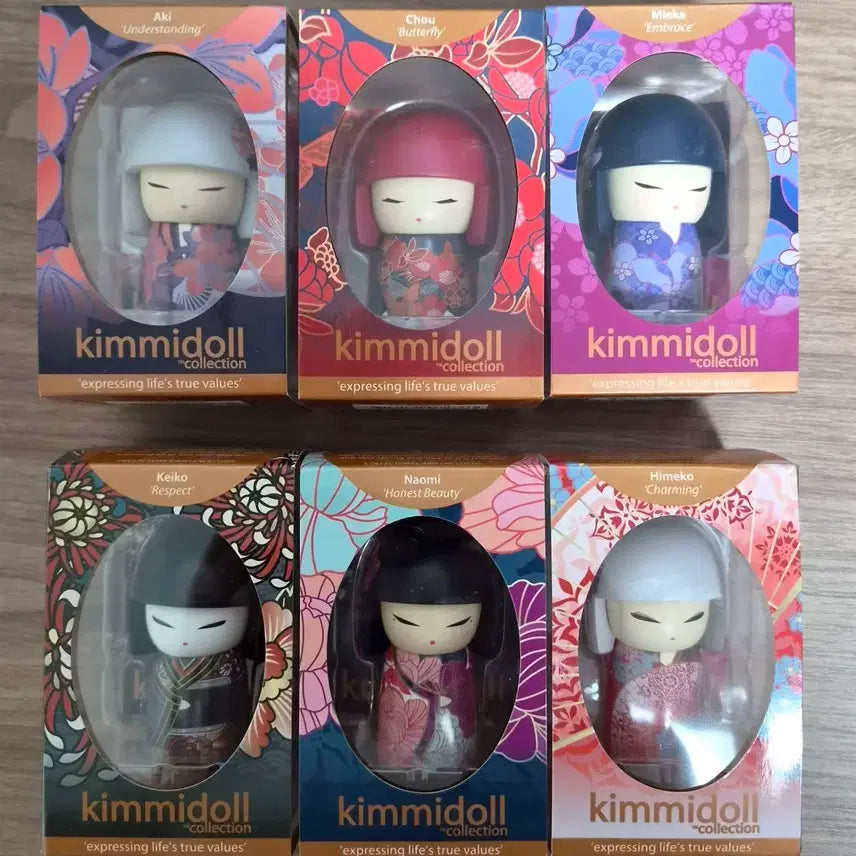 [BUNJANG] Kkimmidol Figure Set (6 Types) / 킴미돌 피규어 6종 세트