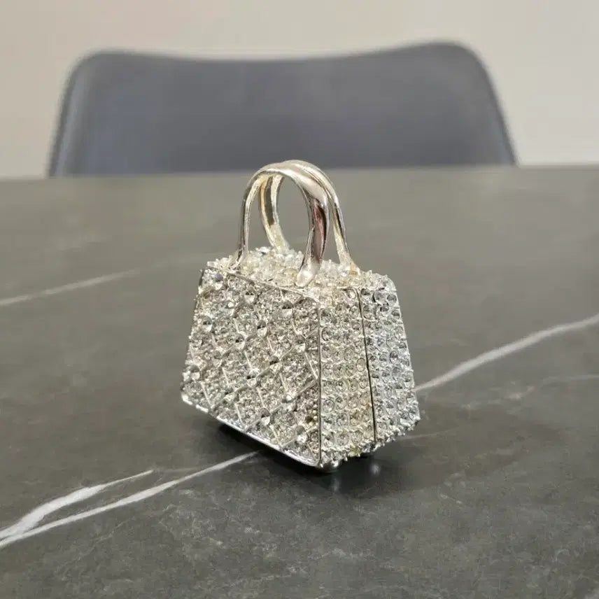 [BUNJANG] Vintage Jewel Handbag Miniature Jewelry Box / 빈티지 쥬얼 핸드백 미니어처보석함