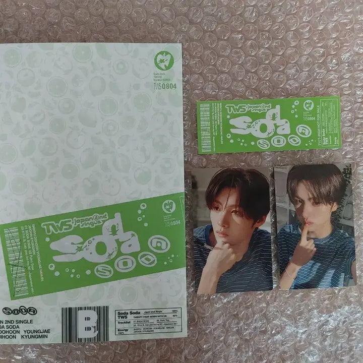 [BUNJANG] TWS Soda Soda Ver.2 Youngjae Full Set / 투어스 소다소다 B버젼 영재 풀세트