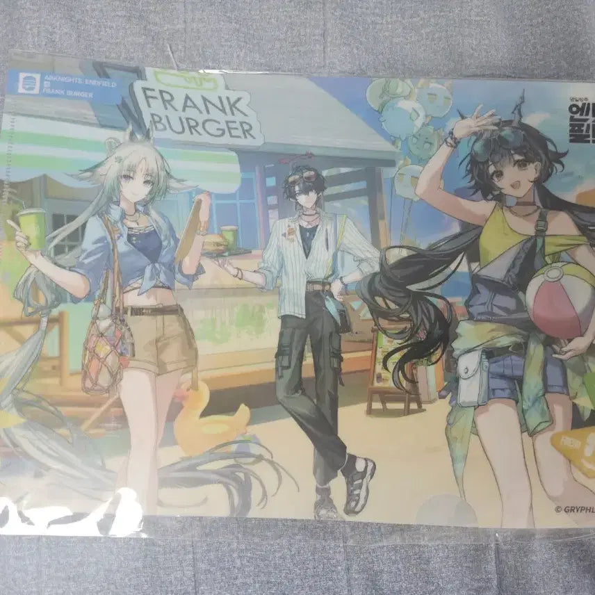 [BUNJANG] Endfield Frank Burger L-Type Collaboration File / 엔드필드 프랭크버거 L형 콜라보 파일