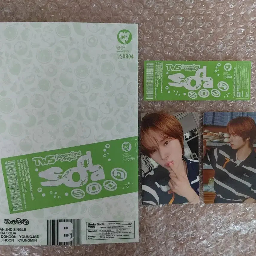 [BUNJANG] TWS Soda Soda Ver.2 Kyoungmin Full Set / 투어스 소다소다 B버젼 경민 풀세트