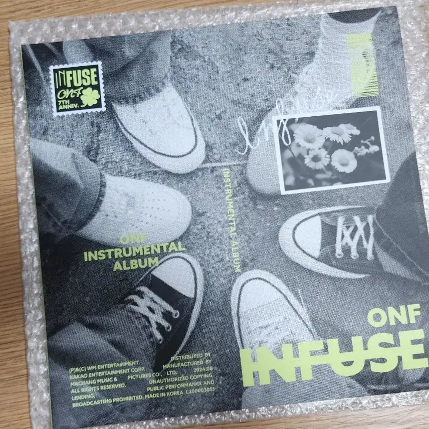 [BUNJANG] ONF INFUSE INST LP / 온앤오프 ONF INFUSE INST LP