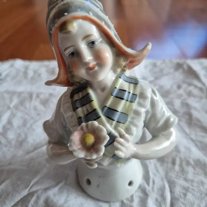 [BUNJANG] Antique Porcelain Doll Half-Doll / 앤틱 도자기 인형 하프돌