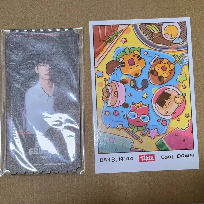 [BUNJANG] T1 Homeground 2nd Day Original Ticket &amp; 3rd Day Membership Postcard Set / T1 홈그 2일 오지널티켓 3일 멤버쉽엽서