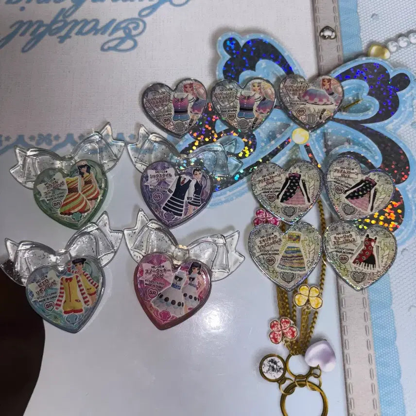 [BUNJANG] Prism Stone Ribbon Ciao Magazine Appendix Stone Bundle Set / 프리즘스톤 리본 챠오 잡지부록 스톤 일괄