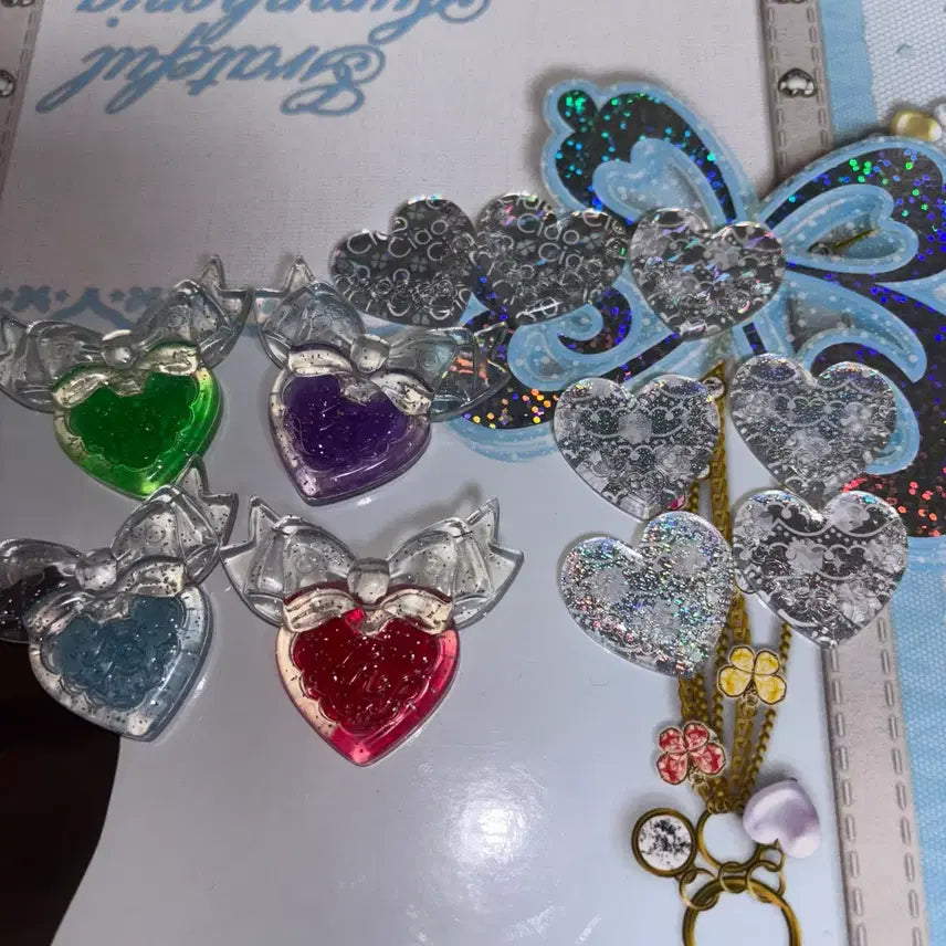 [BUNJANG] Prism Stone Ribbon Ciao Magazine Appendix Stone Bundle Set / 프리즘스톤 리본 챠오 잡지부록 스톤 일괄