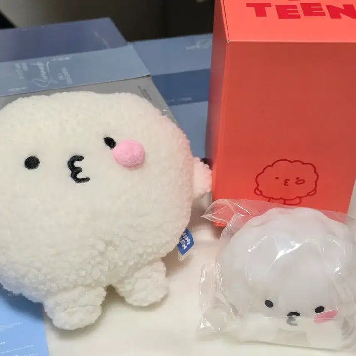 [BUNJANG] SEVENTEEN Mini Tin PlusToy Mood Lamp Bundle Set / 세븐틴 미니틴 뾰풀이 인형 무드램프 일괄양도