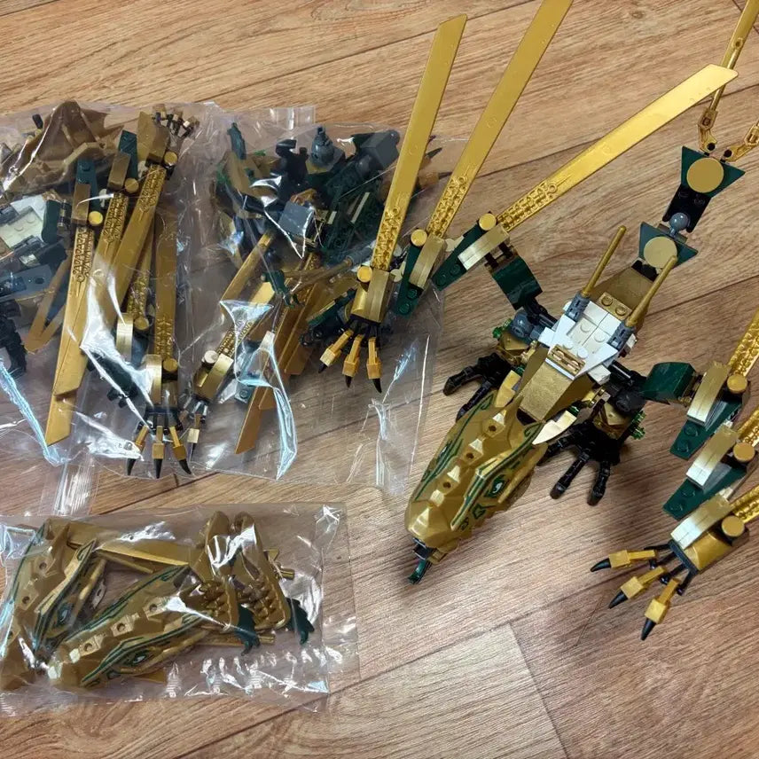 [BUNJANG] LEGO Ninjago 70503 Golden Dragon Bulk (3+2 Pieces) / 레고 닌자고 70503 골드 드래곤 벌크 (3+2개)
