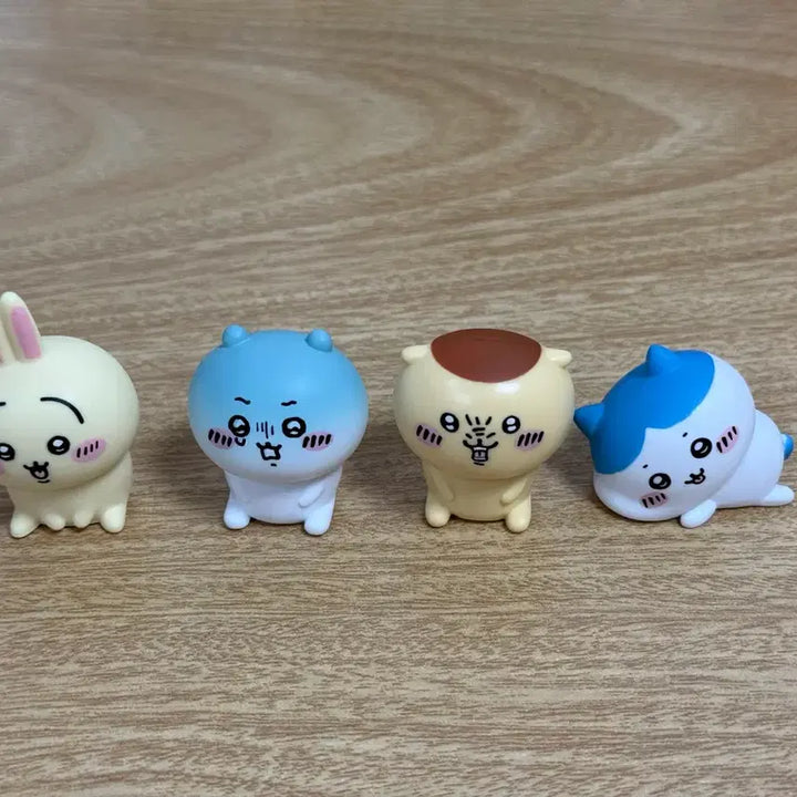 [BUNJANG] Munjakwi Set of 4 Mini Figurines / 먼작귀 피규어 4종 일괄