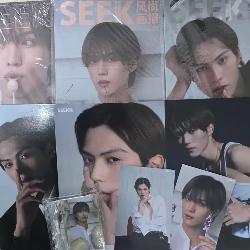 [BUNJANG] Hideyoshi Kan SEEK Magazine Full Set / 칸 히데요시 SEEK 잡지 풀세트