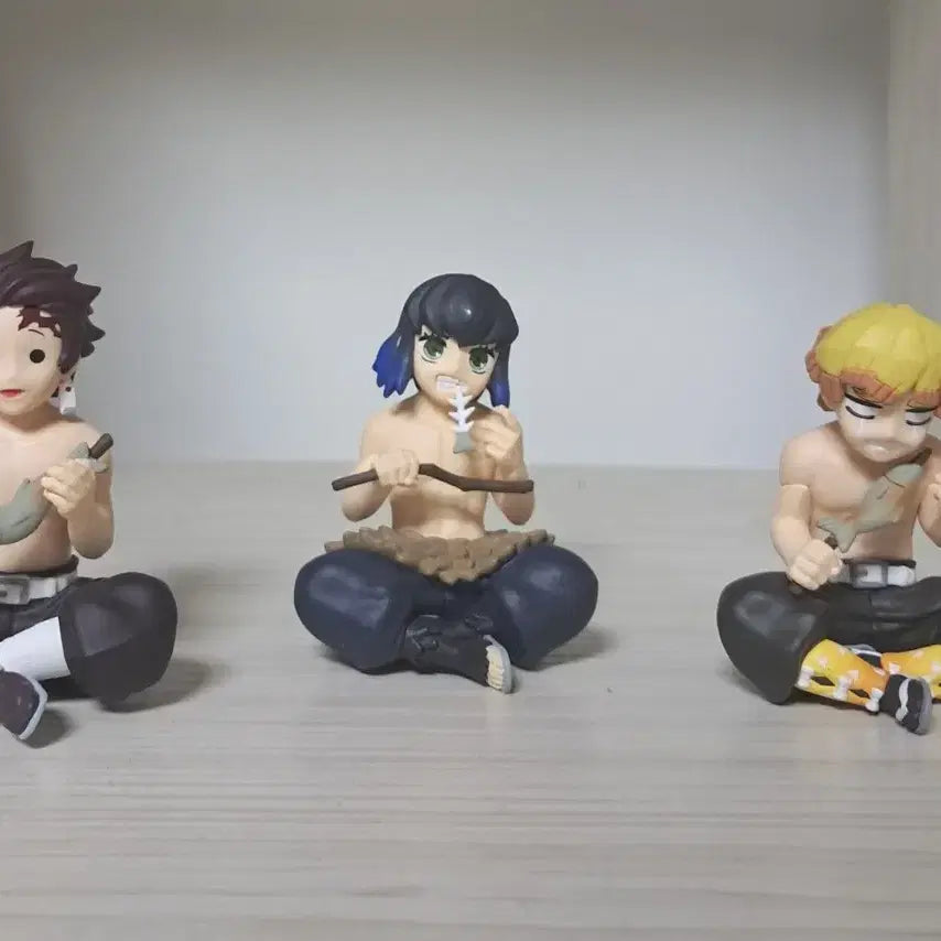 [BUNJANG] Demon Slayer: Kimetsu no Yaiba Unified Training Arc Chokonose Figure Set (Tanjiro, Zenitsu, Inosuke) / [ 일괄 ] 귀멸의 칼날 합동강화 훈련 쵸코노세 피규어