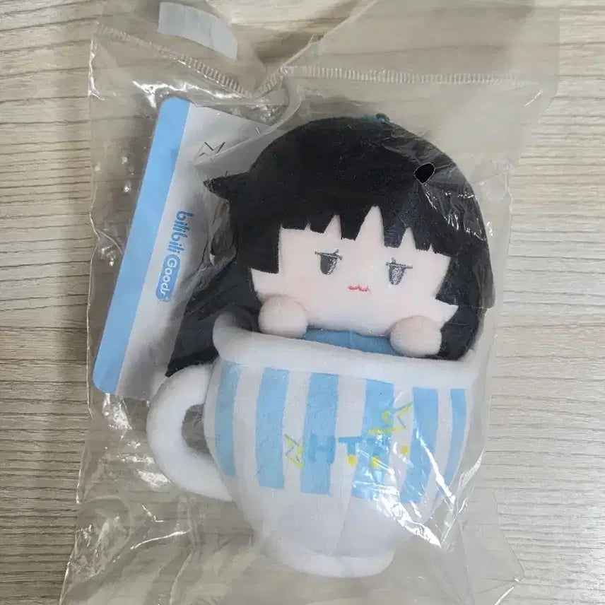 [BUNJANG] K-ON Mio Teacup Plush Doll / [새제품] 케이온 미오 티컵 bilibili 빌리빌리 인형 누이