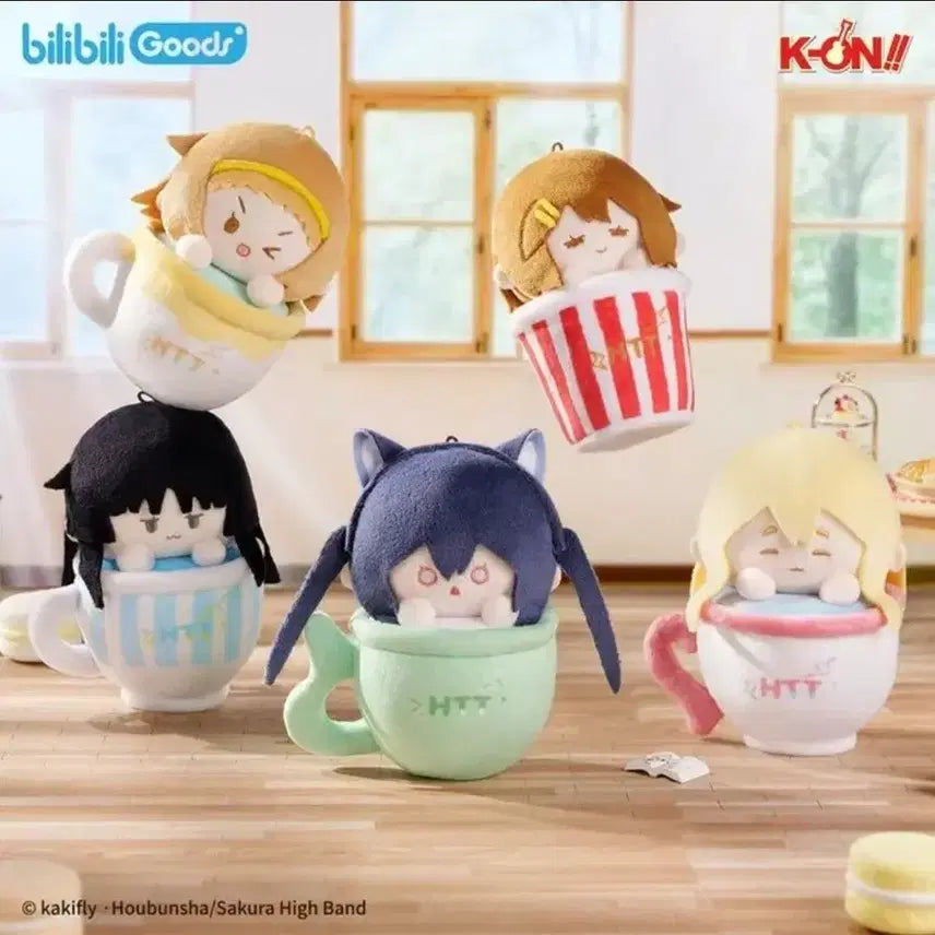 [BUNJANG] K-ON Mio Teacup Plush Doll / [새제품] 케이온 미오 티컵 bilibili 빌리빌리 인형 누이