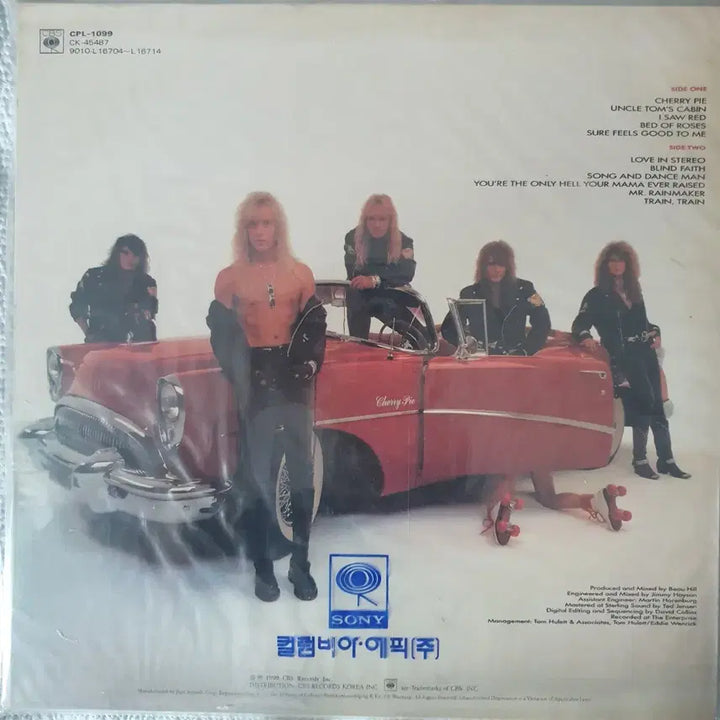 [BUNJANG] Warrant Cherry Pie LP (Sealed) / WARRANT - CHERRY PIE LP(미개봉)