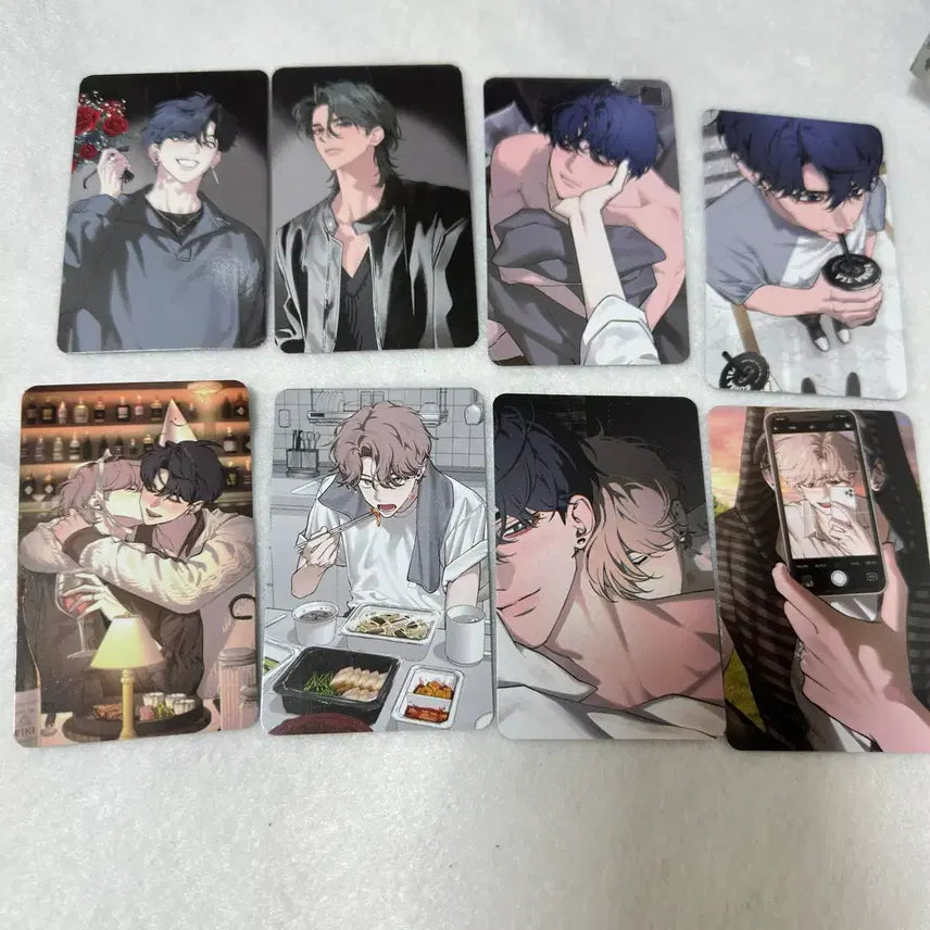 [BUNJANG] BE:ON Sketch 1st + 2nd Batch Visit Photocard Set / 비온 스케치 1차+2차 방포 방문 포카 포토카드 8종