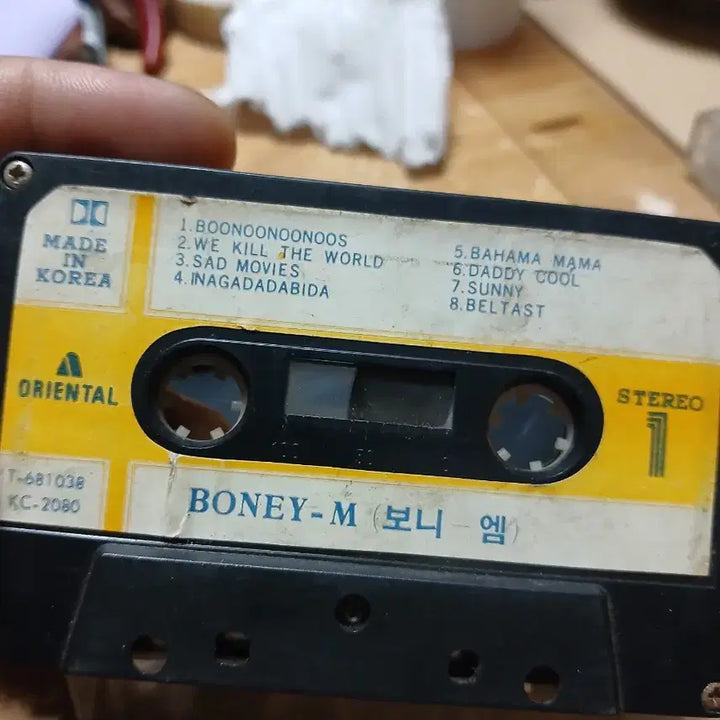 [BUNJANG] Boney-M Cassette Tape Stereo / 보니엠 Boney-M 카세트 테이프 스테레오