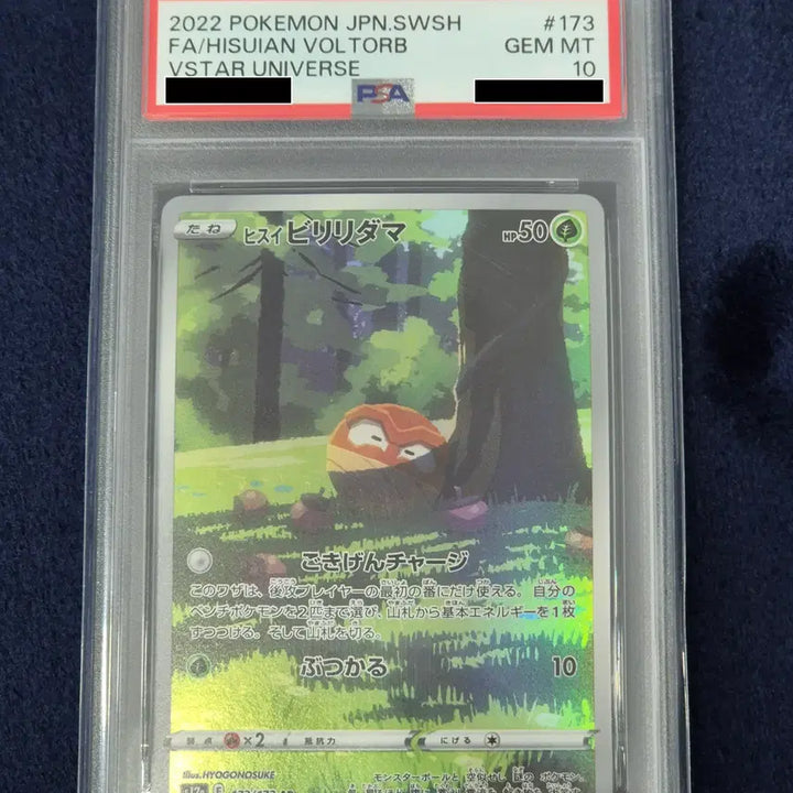 [BUNJANG] Pokemon TCG Voltorb AR PSA 10 / [PSA10] 포켓몬 TCG 찌리리공 AR
