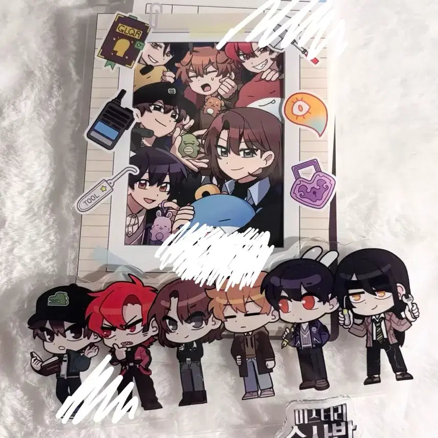 [BUNJANG]  잠뜰TV Exhibition Special Acrylic Stand &amp; Photocard Set / 잠뜰티비 전시회 50만원 특전 아크릴+포카