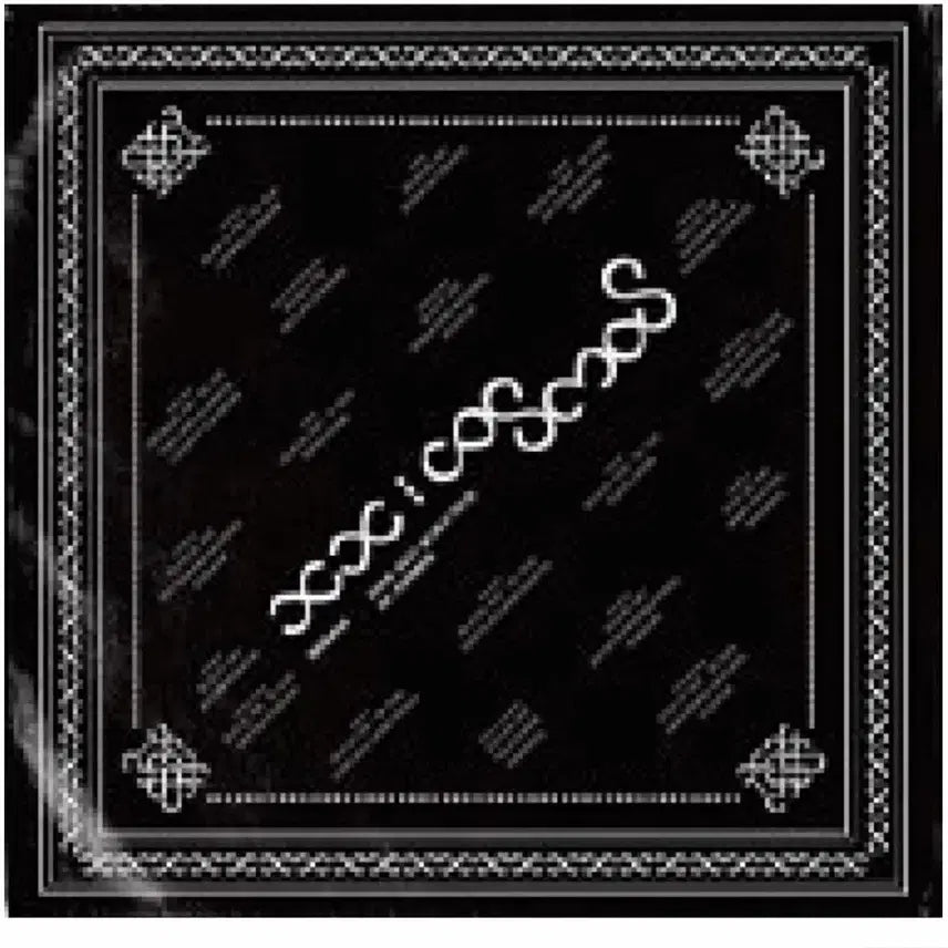 [BUNJANG] BIGBANG 20th Anniversary Bandana Black / 빅뱅 20주년 반다나 블랙