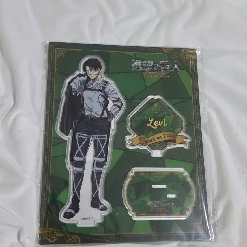 [BUNJANG] Attack on Titan Levi Final Arc Acrylic Stand (Sealed) / [미개봉] 진격의거인 진격거 리바이 파이널 아크릴 스탠드