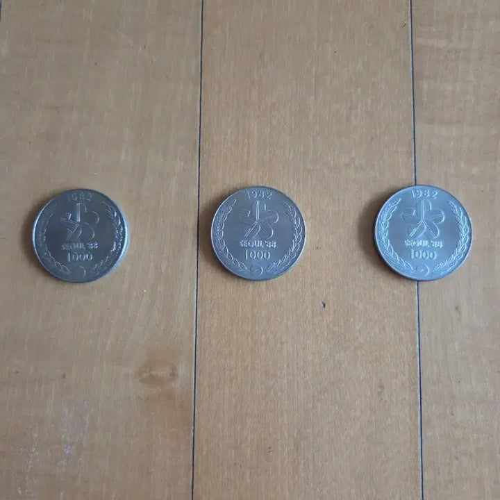 [BUNJANG] 1988 Seoul Olympics Commemorative Coin Set (3 pcs) / 88올림픽 개최 기념주화 1000원 3개 일괄판매