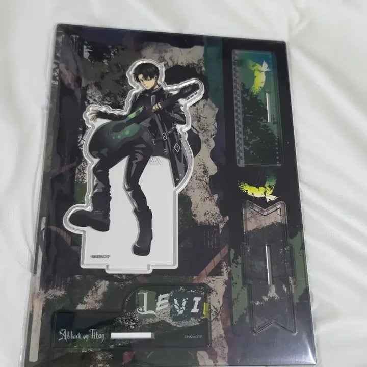 [BUNJANG] Attack on Titan Levi Rockstar Band Acrylic Stand China Exclusive (Sealed) / [미개봉] 진격의거인 진격거 리바이 락스타 밴드 아크릴 중국 정품