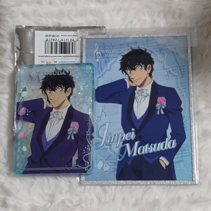 [BUNJANG] Detective Conan Matsuda Jinpei Koro-ta Acrylic Shikishi Chinese Limited Halloween Bride / (일괄) 명탐정코난 마츠다 진페이 코롯타 아크릴 색지 중국 한정 할로윈의 신부 할신