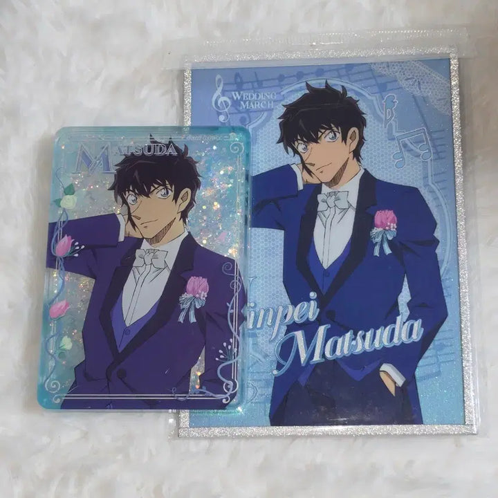 [BUNJANG] Detective Conan Matsuda Jinpei Koro-ta Acrylic Shikishi Chinese Limited Halloween Bride / (일괄) 명탐정코난 마츠다 진페이 코롯타 아크릴 색지 중국 한정 할로윈의 신부 할신