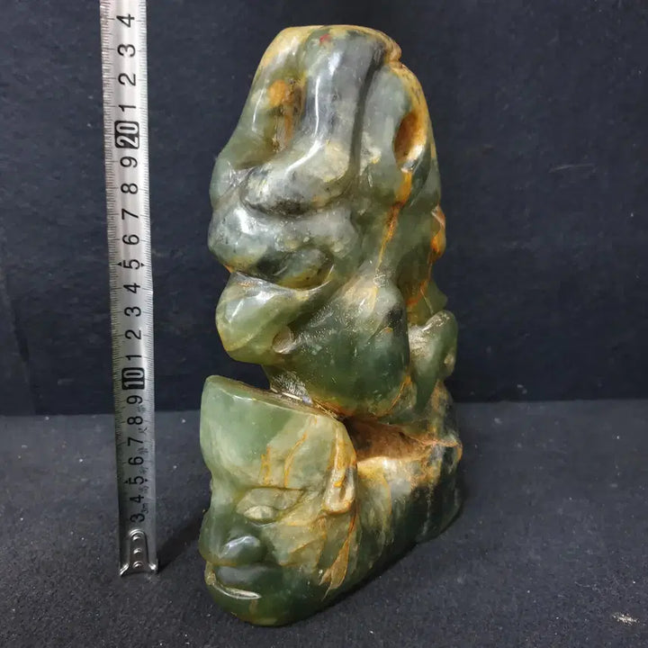 [BUNJANG] Vintage Jadeite Animal Assembly Sculpture / (수원만물)고급 청옥 고옥 동물 조립상