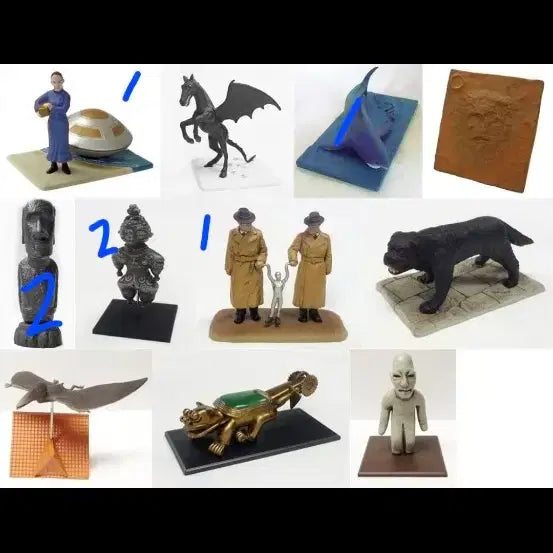 [BUNJANG] Medicom Daishin Museum Figure Bundle Set (10 pcs, Sealed) / 메디콤대신비박물관미개봉단품 10개