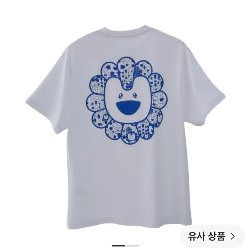 [BUNJANG] NewJeans x Murakam i Takashi T-Shirt White / 뉴진스 x 무라카미 티셔츠 화이트