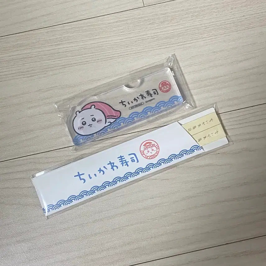 [BUNJANG] Dazzling Cute Sushi Pop-up Exclusive Bundle Acrylic Stand &amp; Memo Pad Set / 먼작귀 스시 팝업 특전 일괄 아크릴받침, 메모지