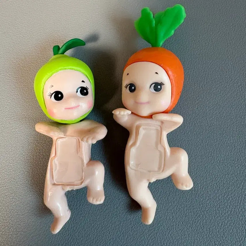 [BUNJANG] Sonny Angel Carrot &amp; Radicchio Figure / 소니엔젤 당근 &amp; 라디치오