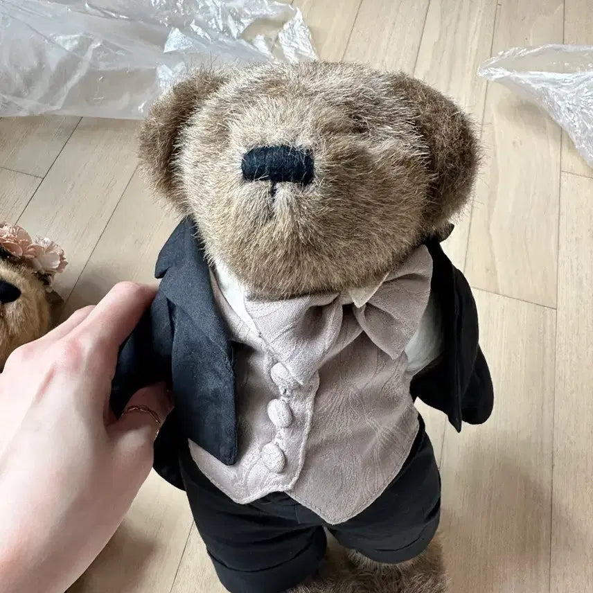 [BUNJANG] Boyds Bears Wedding Couple Plush Dolls / 보이즈베어