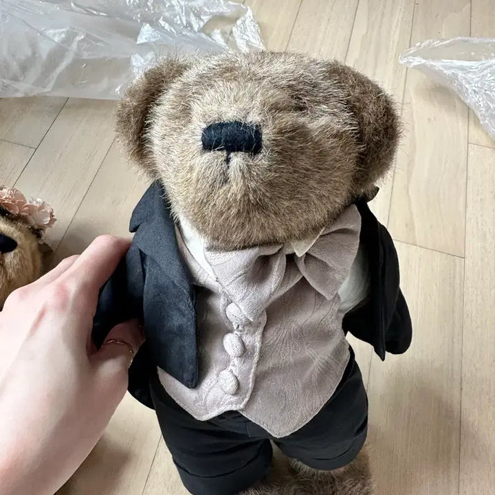 [BUNJANG] Boyds Bears Wedding Couple Plush Dolls / 보이즈베어