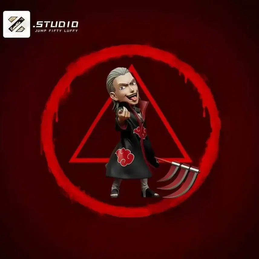 [BUNJANG] Naruto Akatsuki Hidan Resin World Collectable Figure / 나루토 ZZZ 아카츠키 히단 레진 월콜 피규어