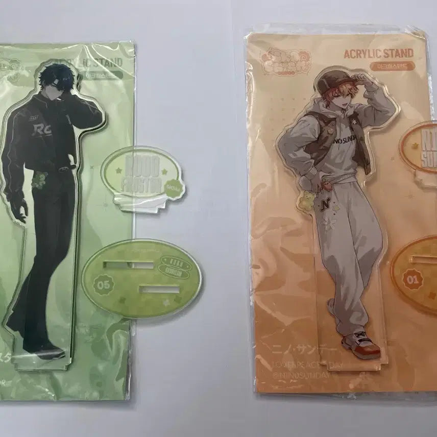 [BUNJANG] SCOSHISM Nino Sunday Robo Poster Acrylic Bundle Set / 스코시즘 니노선데이 로보프로스터 아크릴 일괄