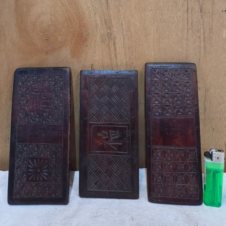 [BUNJANG] Vintage Wooden Thread Spool Set / 민속품  / 땟물좋은 옛날 나무 실패