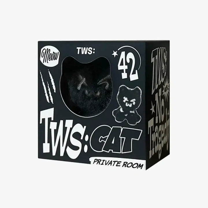 [BUNJANG] TWS Romeo Cat Doll Keychain / 투어스 인형 키링 로미오캣