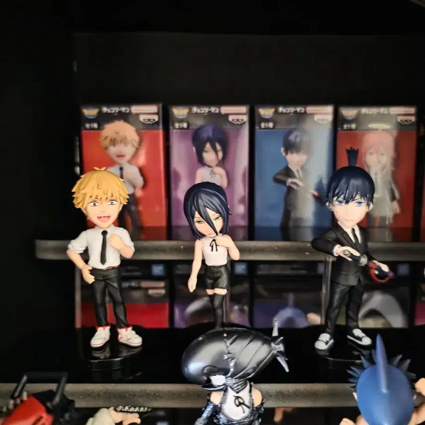 [BUNJANG] Chainsaw Man World Collectable Figure Set (Vol. 1 &amp; 2) / 체인소맨 월드 콜렉터블(월콜) 피규어 1, 2탄 총 10종 개봉품