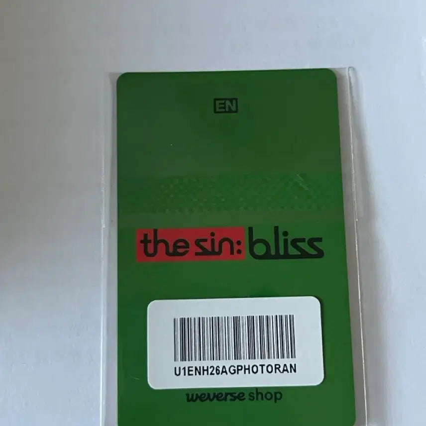 [BUNJANG] ENHYPEN Jay Weverse Album Blood Such As Busan The Sin Bliss Concert Photocard (Sealed) / 엔하이픈 제이 포카 위버스픽업 블러드사가 부산 the sin bliss 블리스 부산콘 현장픽업 미개봉